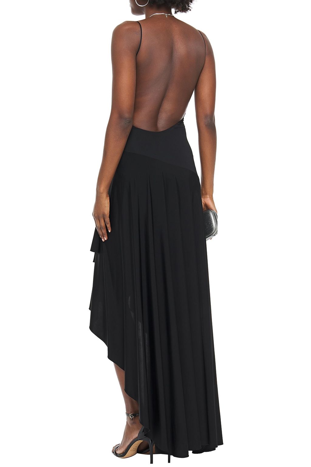 ALEXANDRE VAUTHIER Gathered stretch-jersey maxi dress