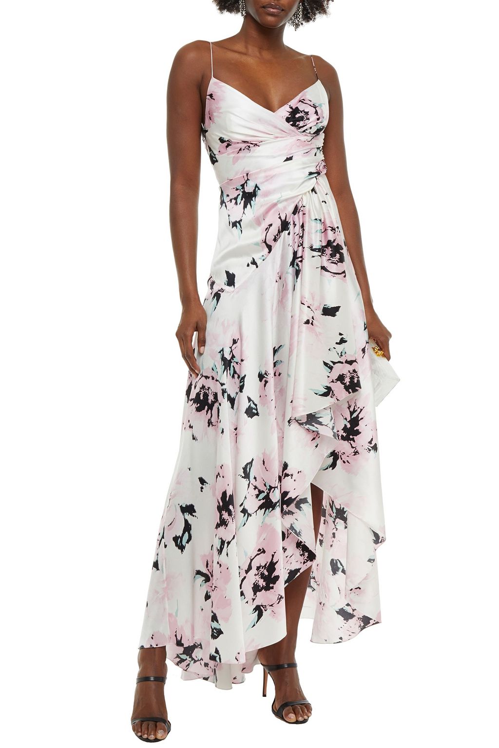 stretch silk dress