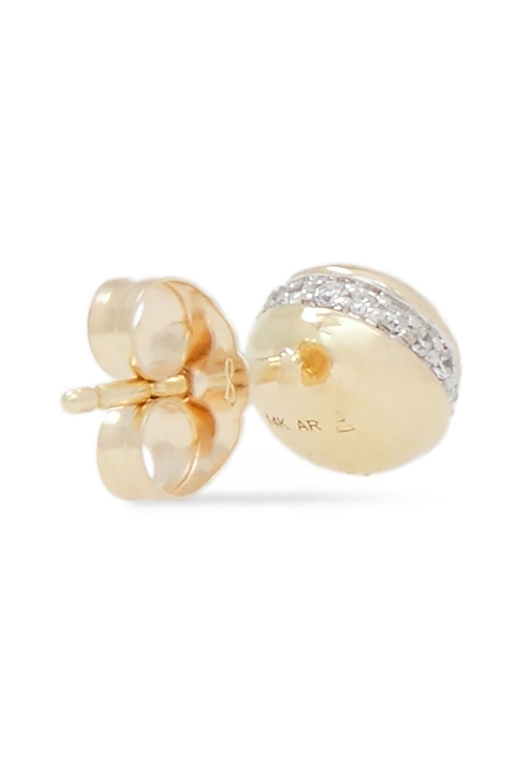 ADINA REYTER 14-karat gold diamond earrings