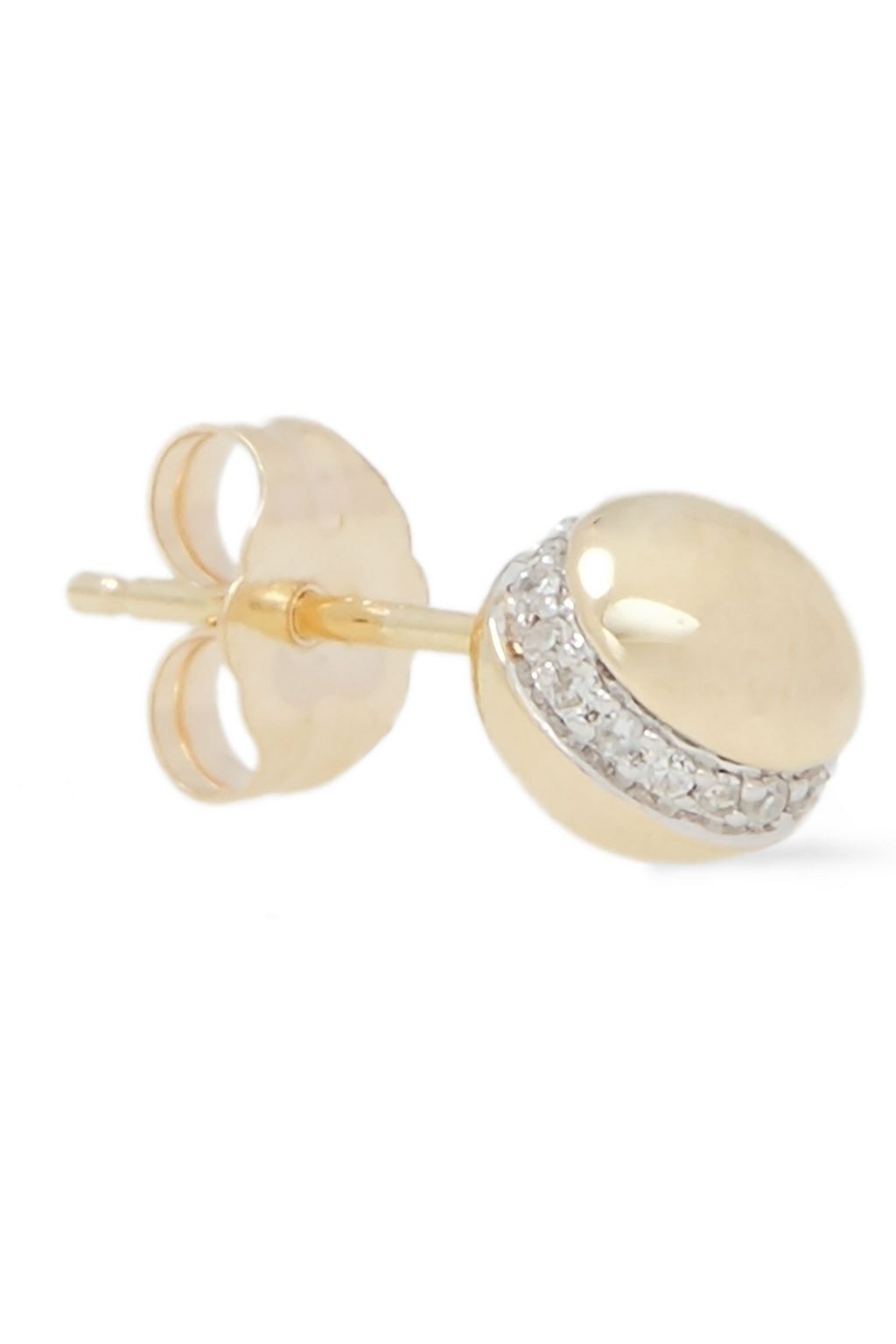 ADINA REYTER 14-karat gold diamond earrings