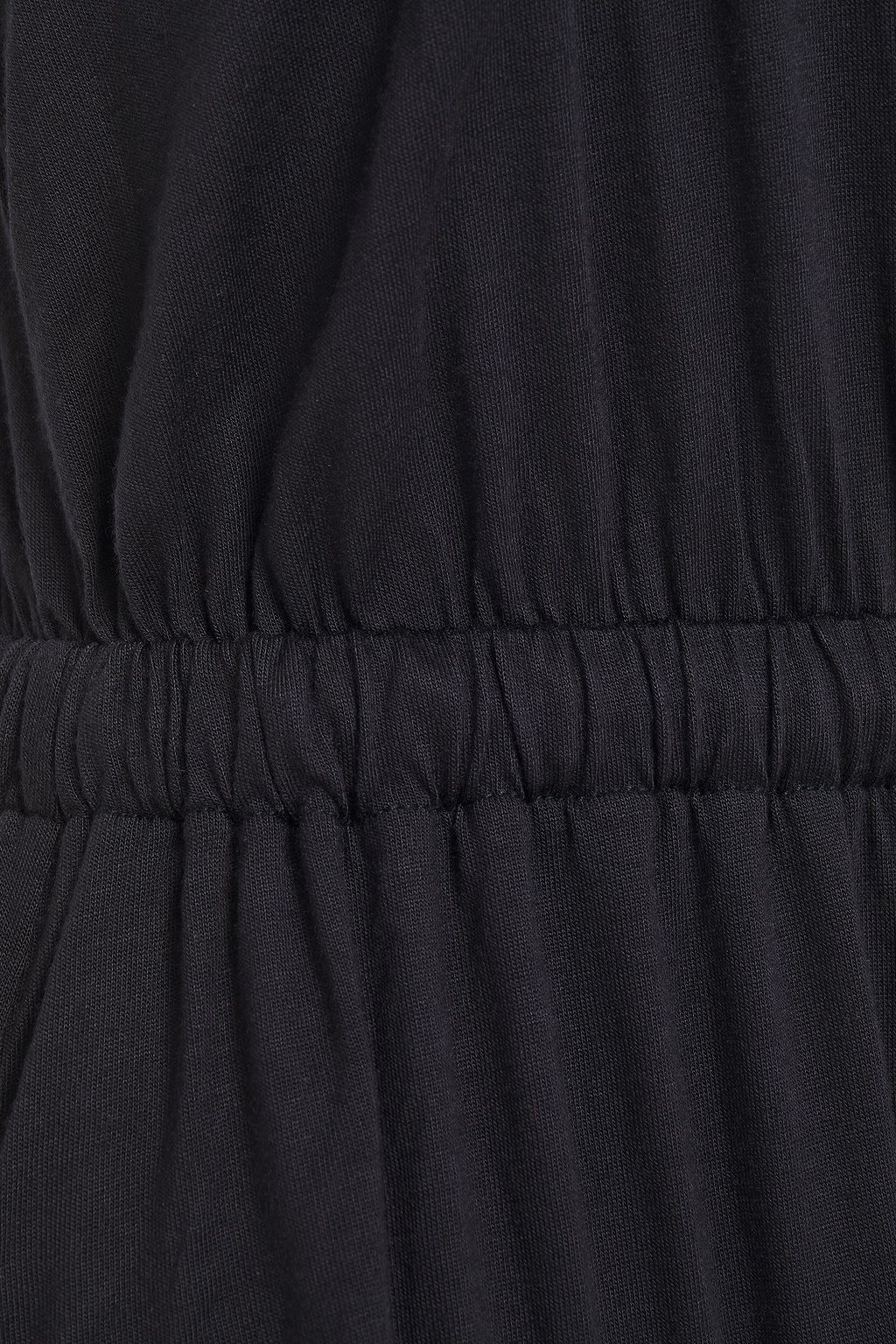 CHINTI & PARKER Gathered bamboo-jersey midi dress