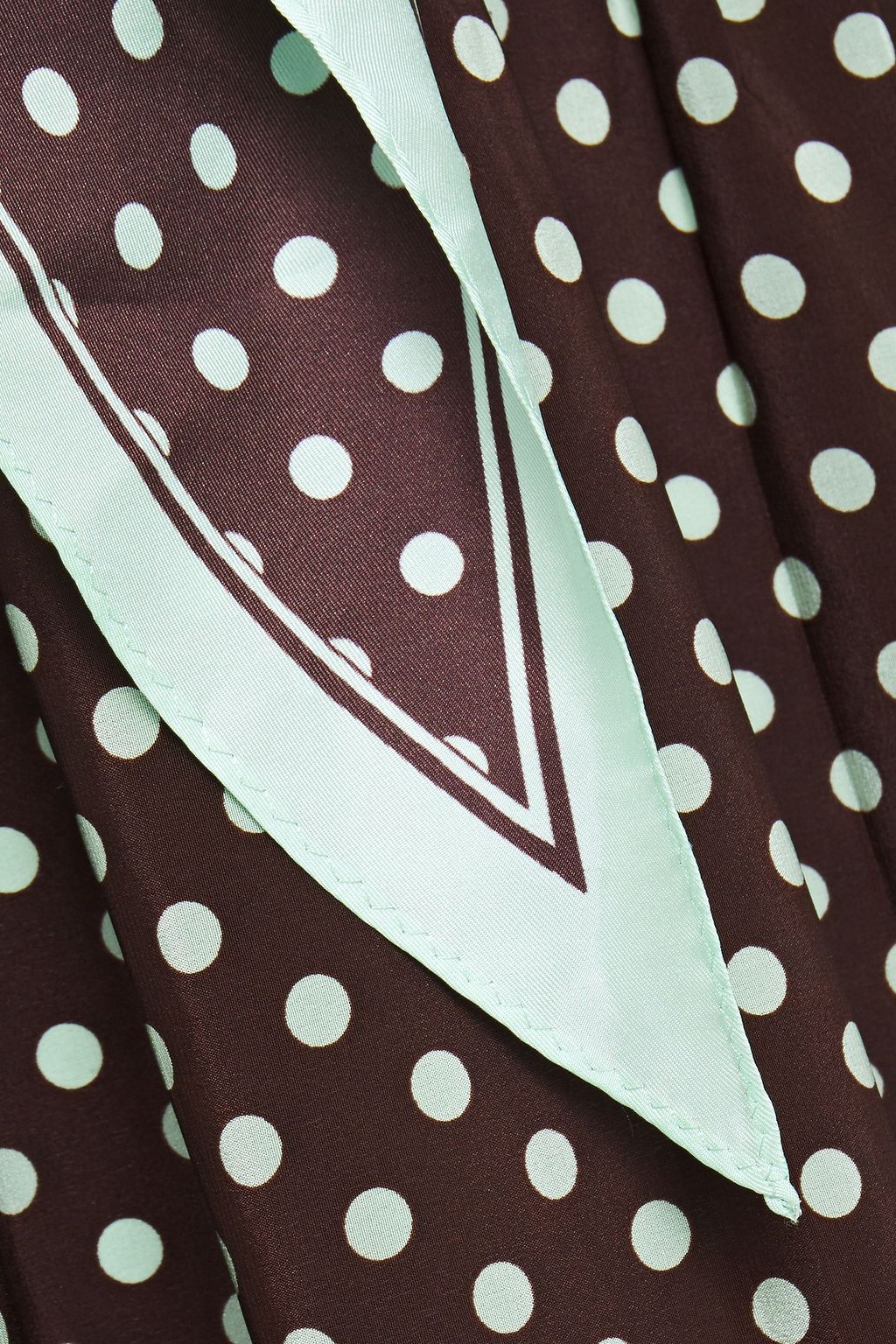 ZIMMERMANN Belted polka-dot silk-crepe midi dress