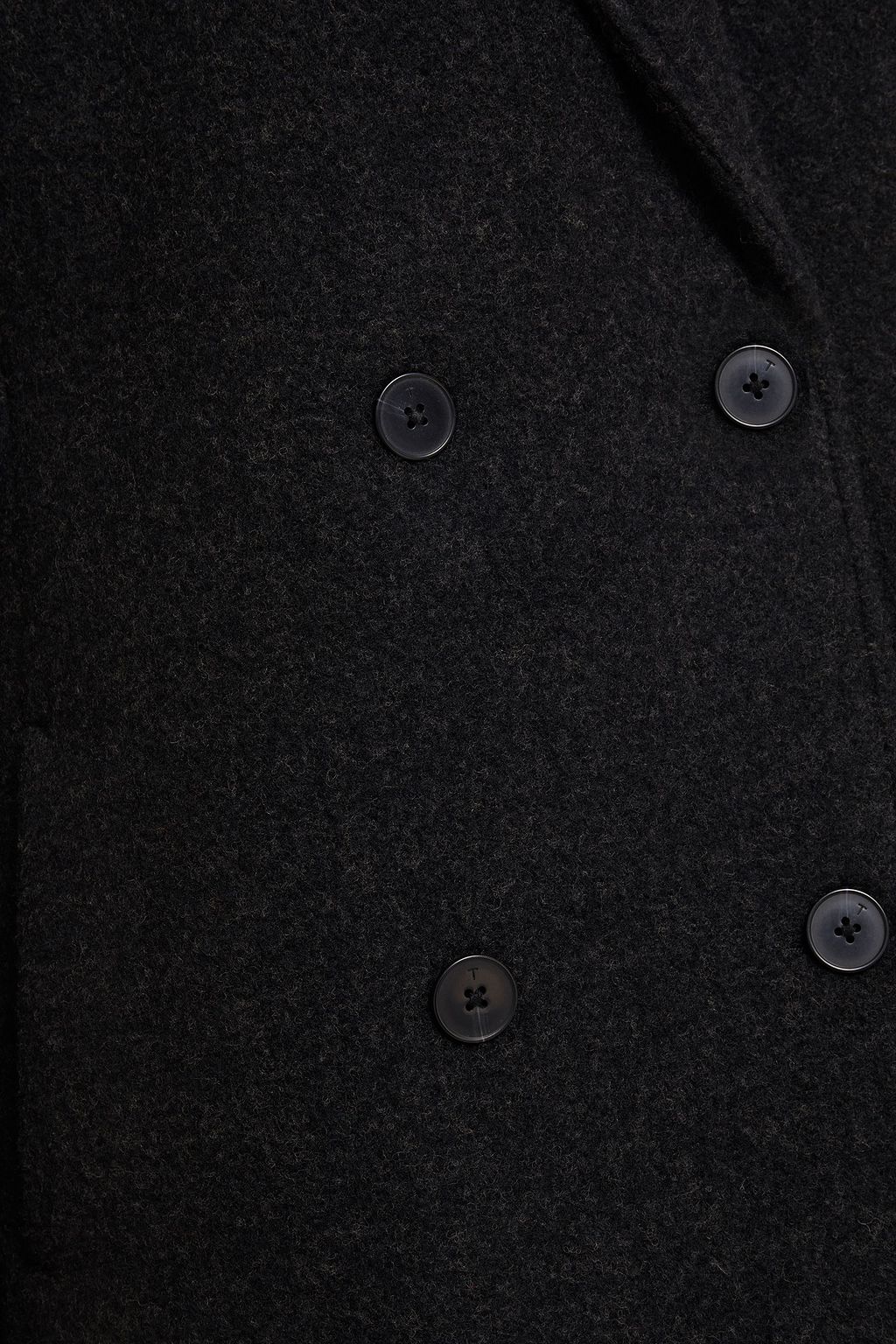 ALEXANDERWANG.T Mélange wool-blend coat