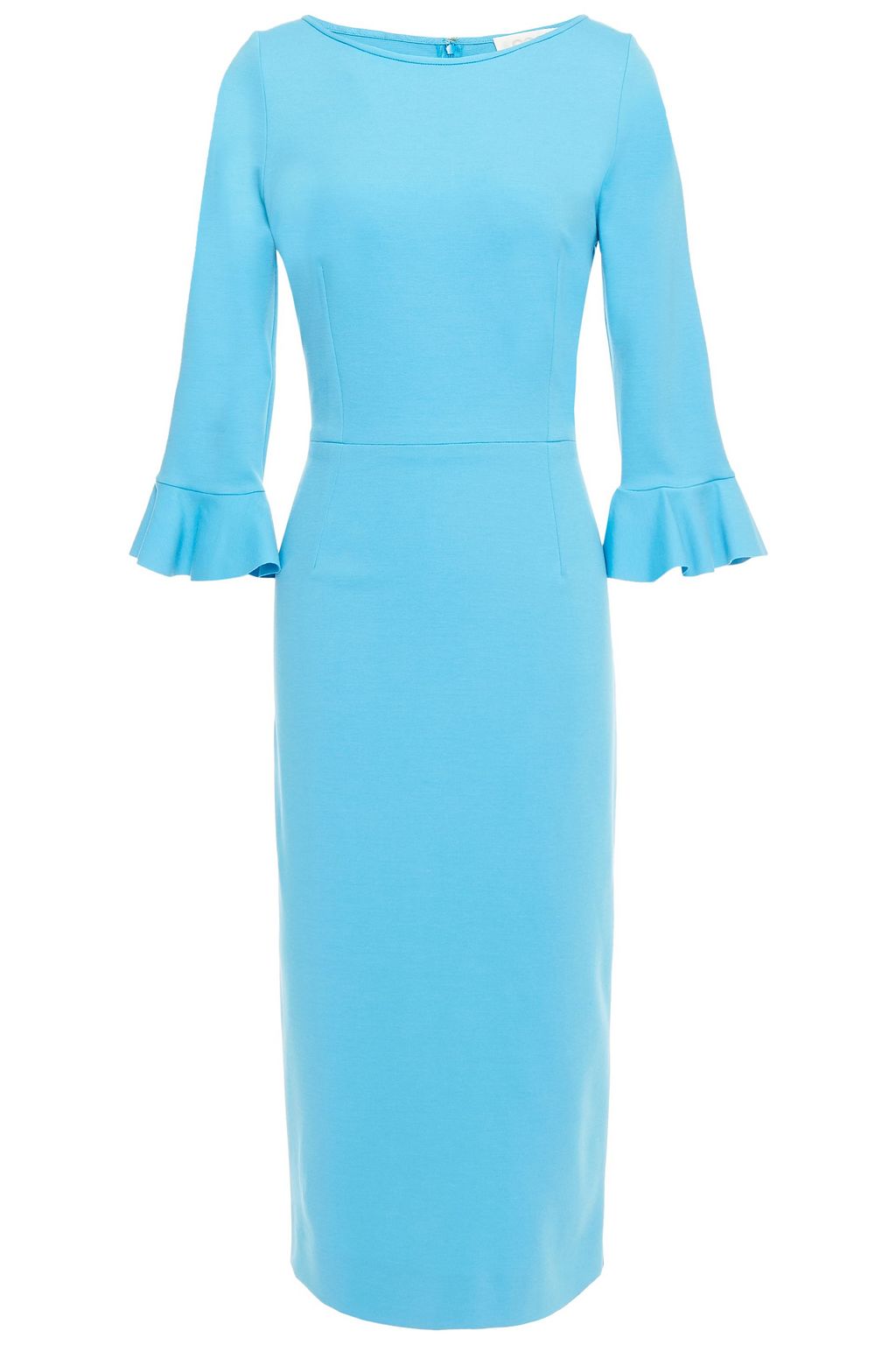 turquoise jersey dress
