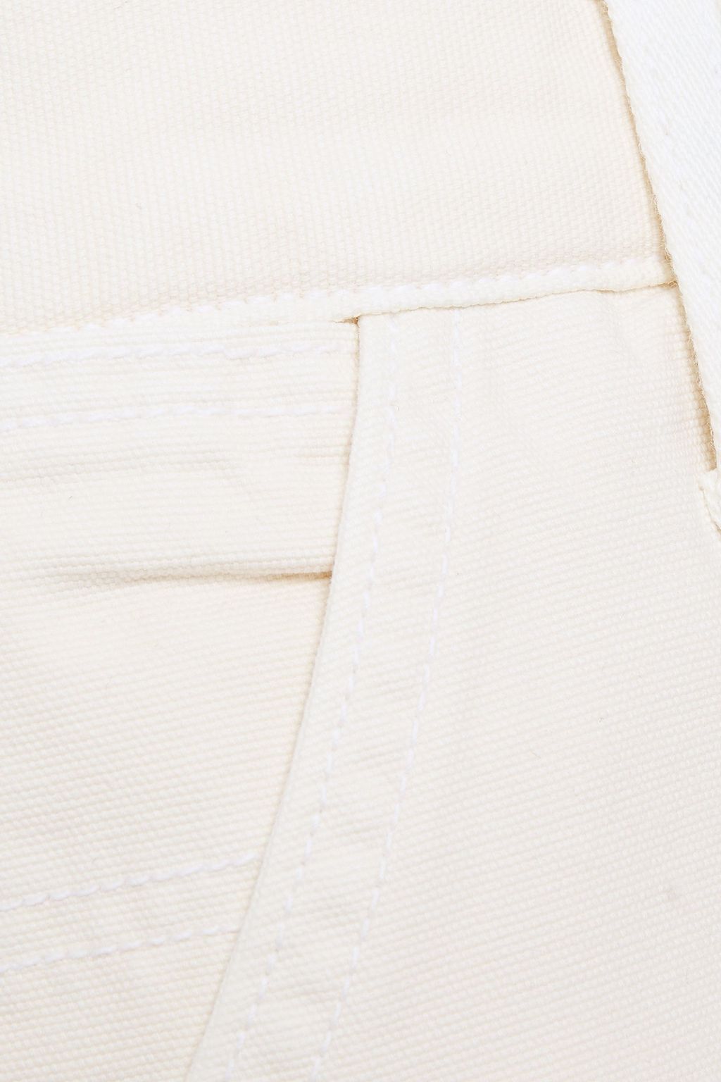 RE/DONE Cotton-canvas wide-leg pants