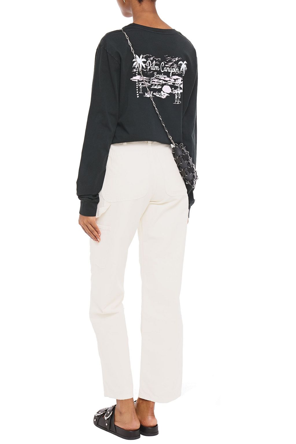 RE/DONE Cotton-canvas wide-leg pants