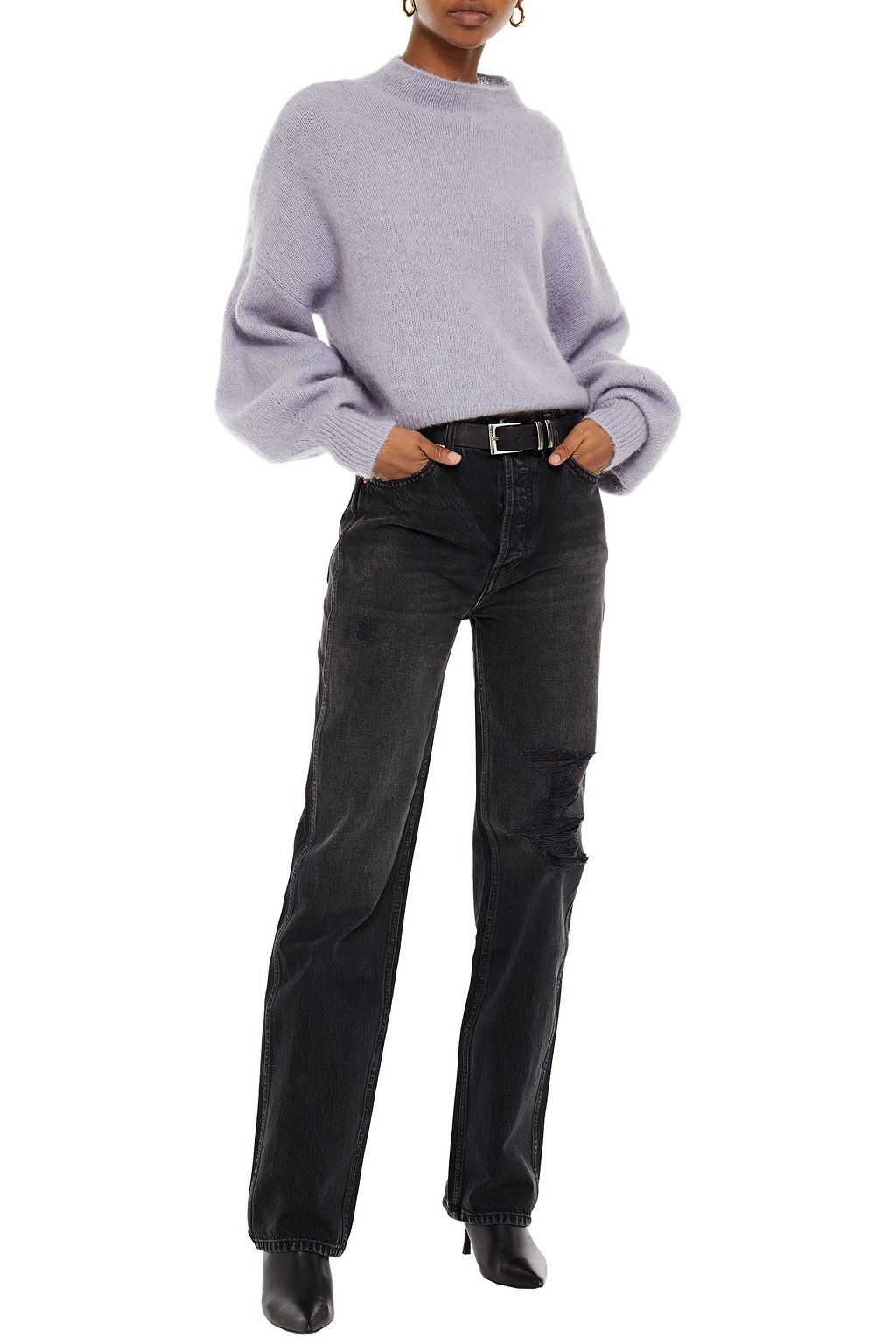 RE/DONE Distressed boyfriend jeans