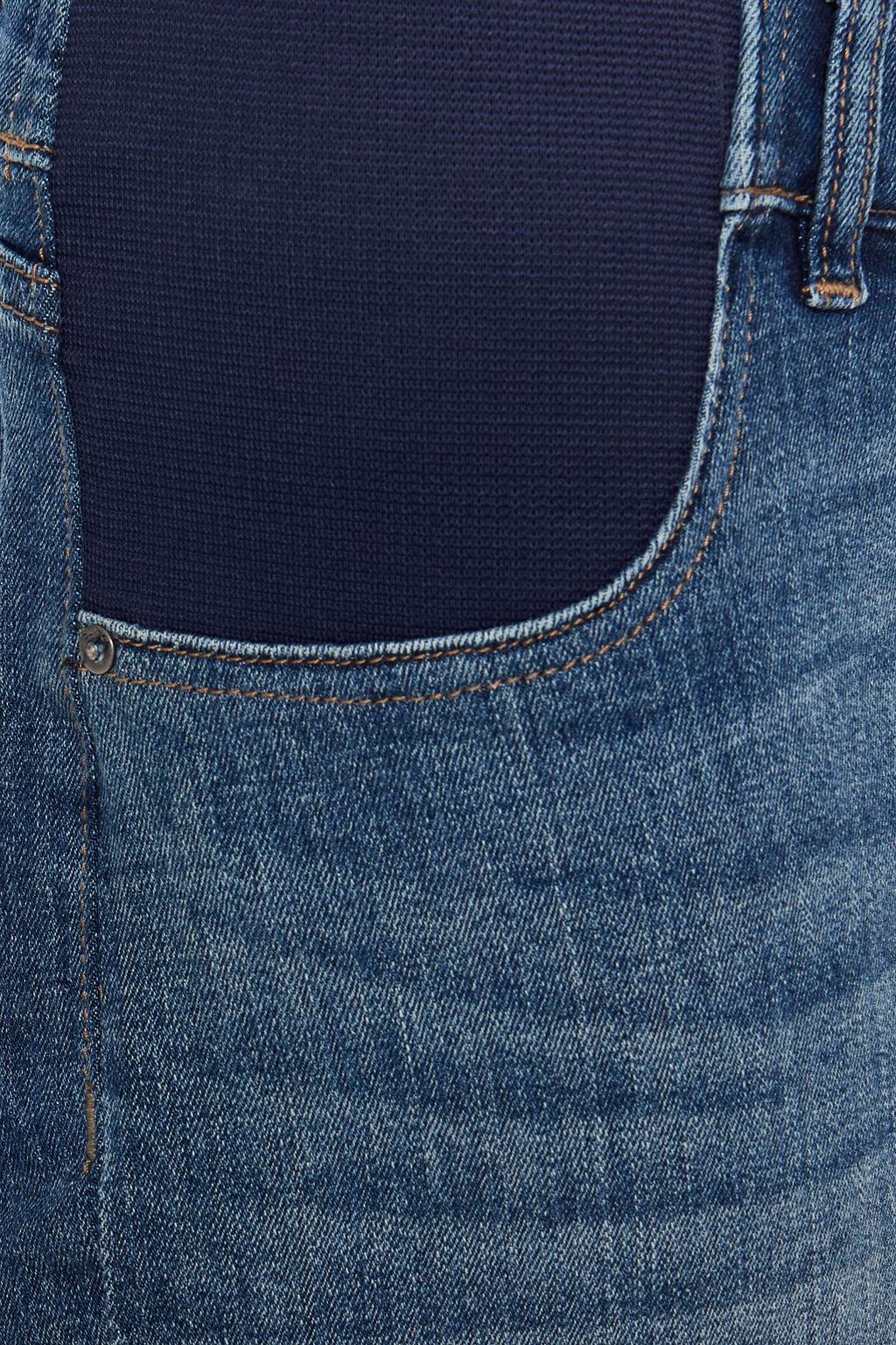 DL1961 Jerry maternity faded denim shorts