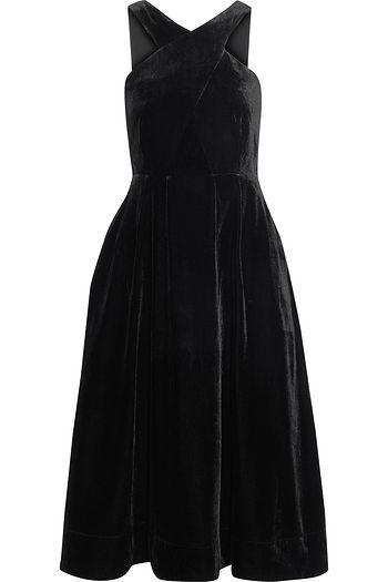 black velvet designer dresses
