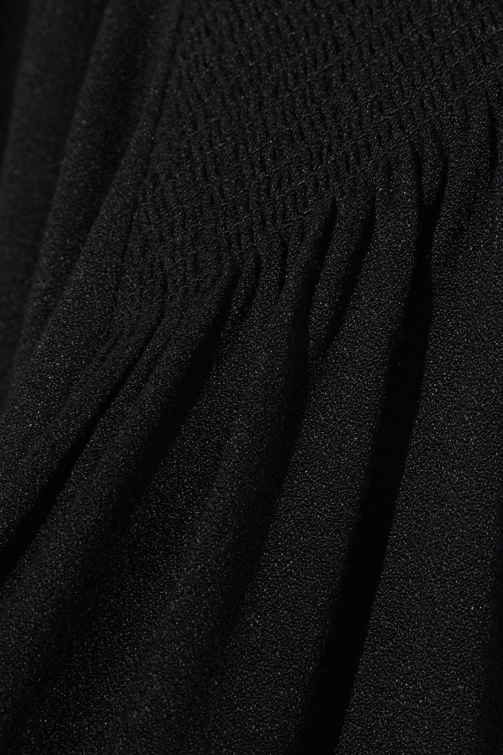 JOIE Addalla shirred crepe blouse