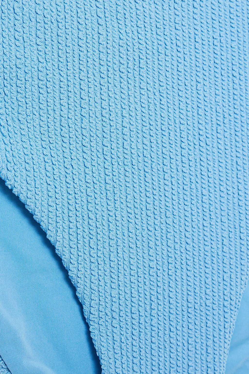 SKIN Cloqué mid-rise bikini briefs