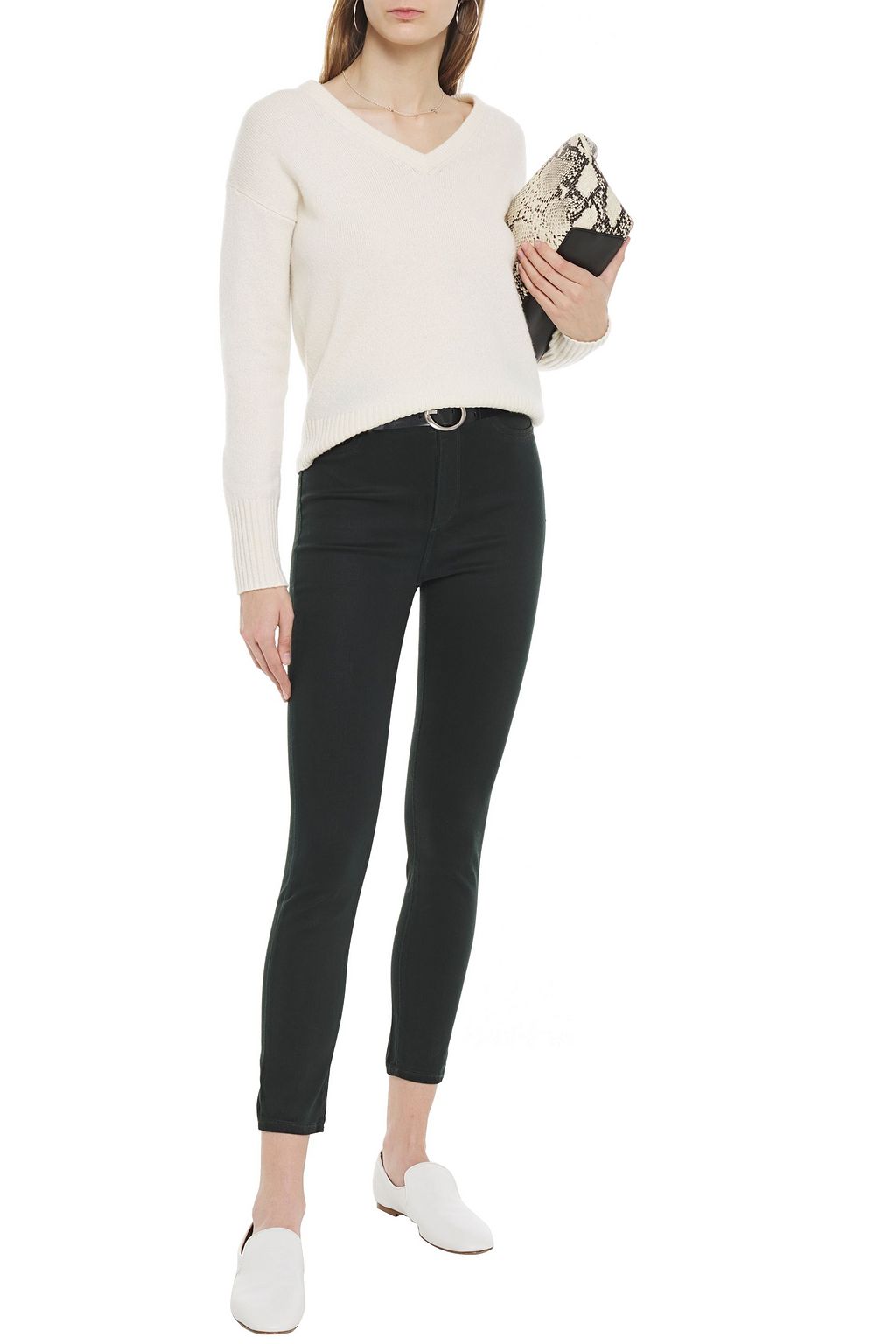 DL1961 Farrow cropped high-rise skinny jeans