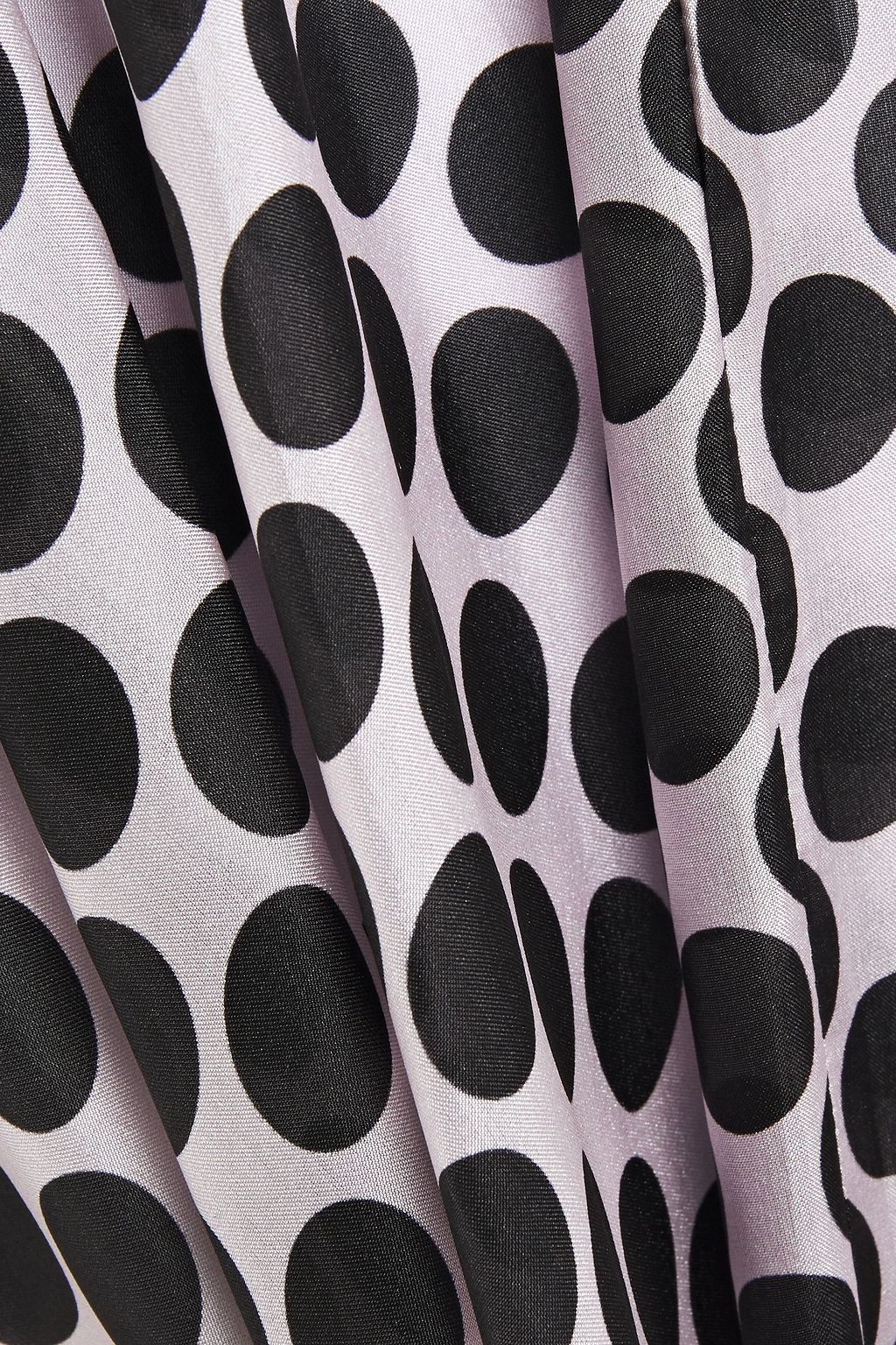 ALEXANDRE VAUTHIER Gathered polka-dot silk midi dress