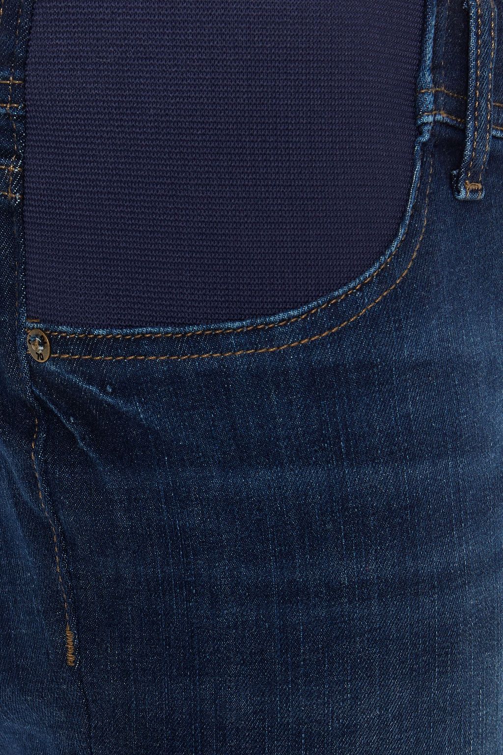 DL1961 Florence maternity faded mid-rise skinny jeans