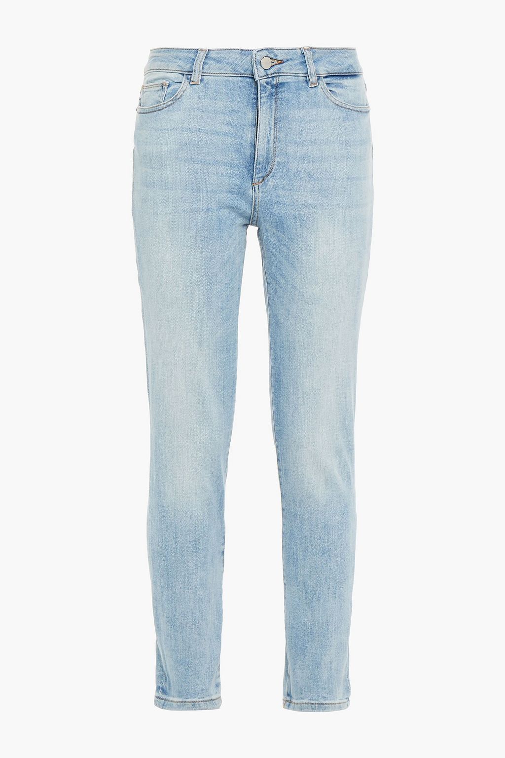Light denim Farrow high-rise skinny 