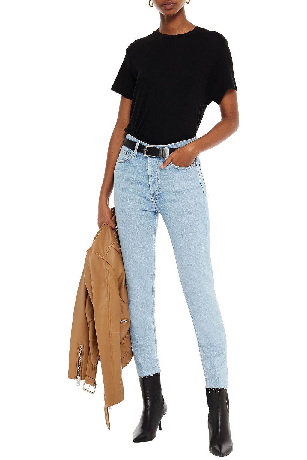 RE/DONE 70s Loose cotton-jersey T-shirt