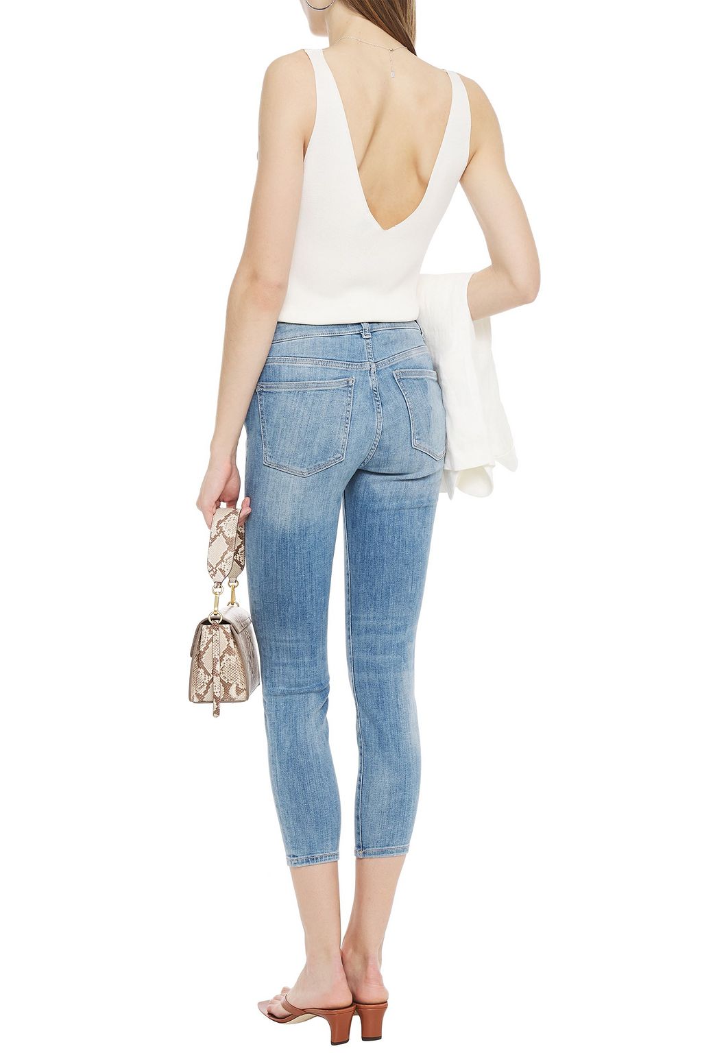 DL1961 Florence cropped mid-rise skinny jeans
