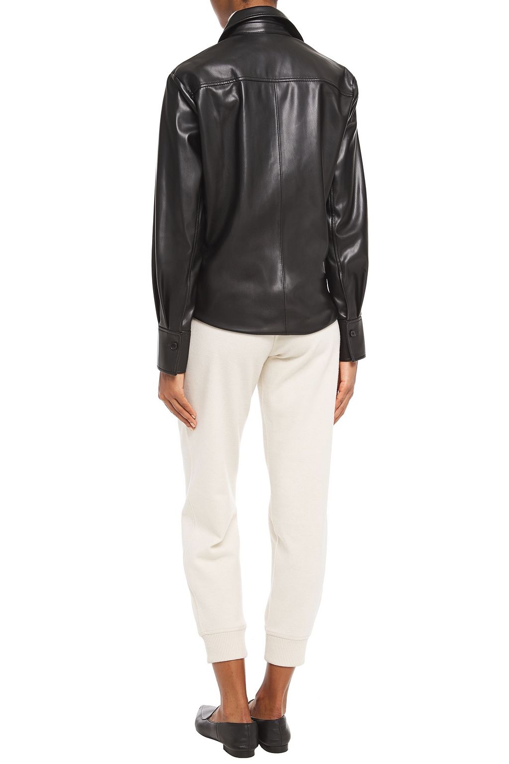 LVIR Faux leather shirt