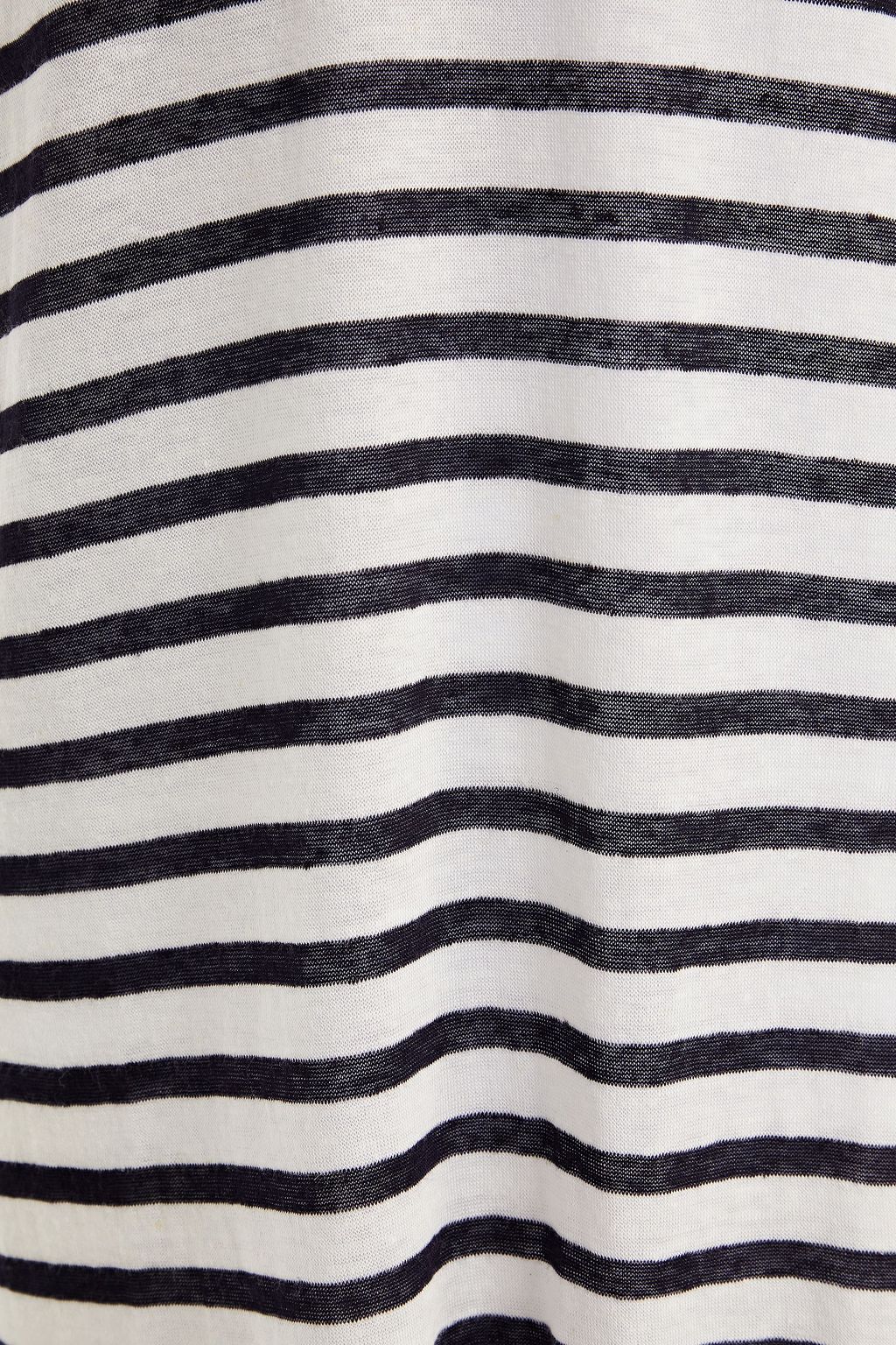 ALEXANDERWANG.T Striped slub jersey top