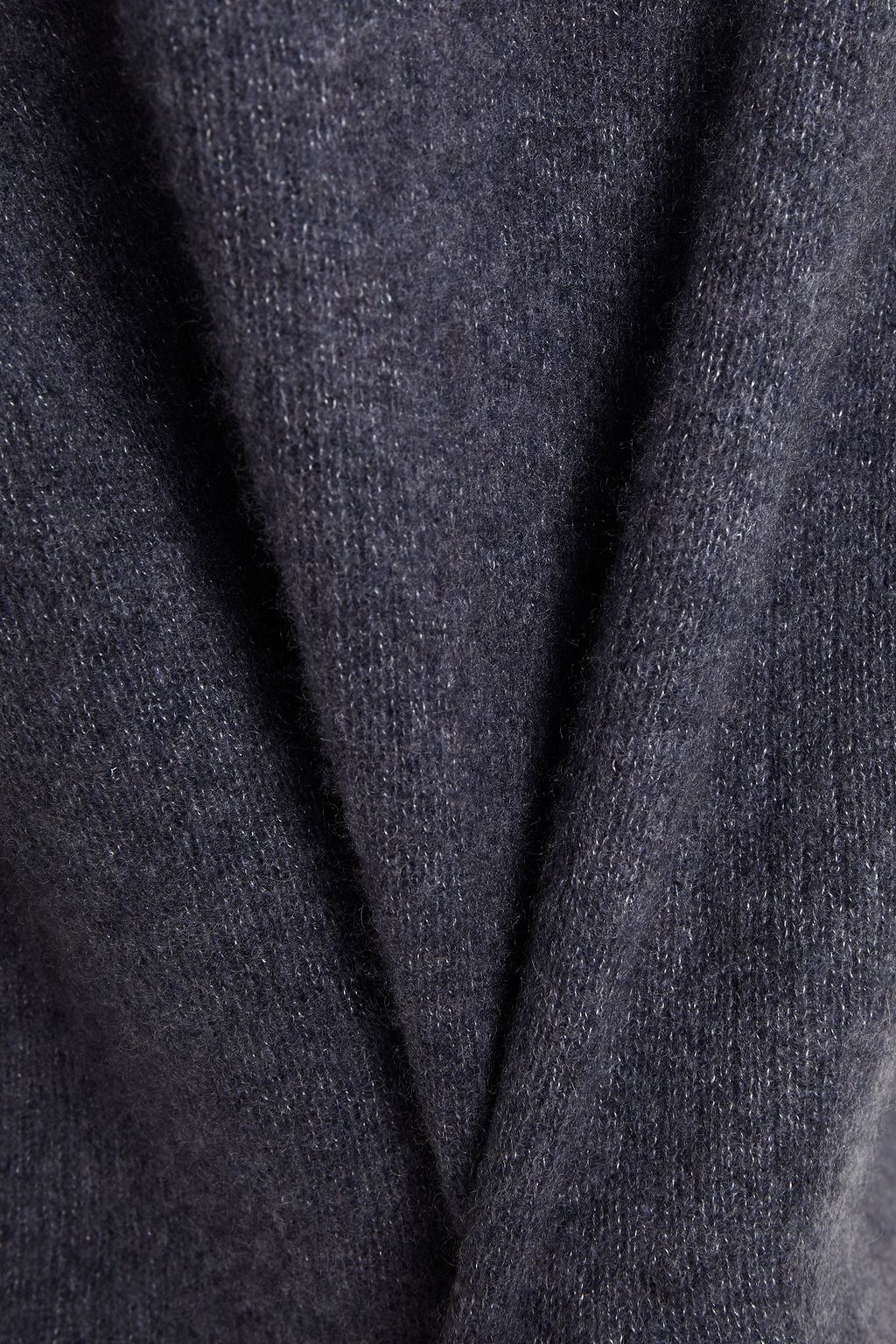 JAMES PERSE Ribbed cashmere and silk-blend sweater