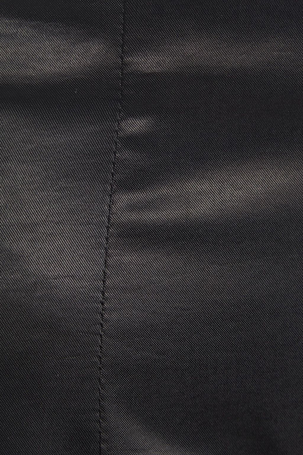 MM6 MAISON MARGIELA Midirock aus Satin mit Cut-outs
