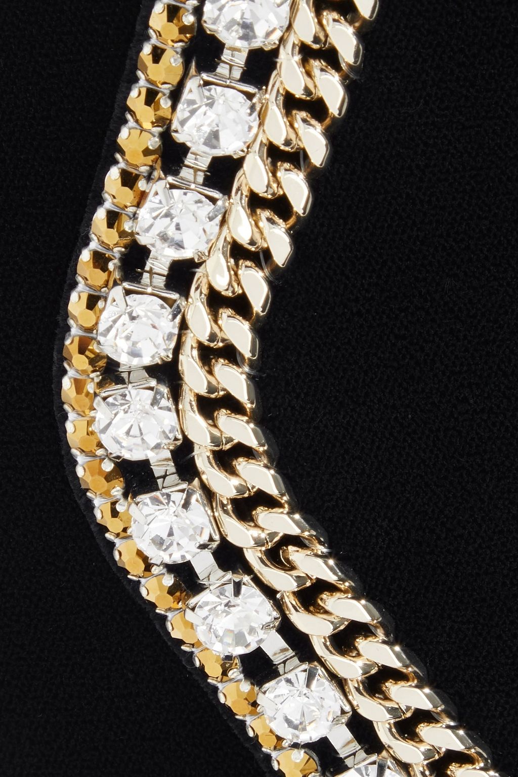 JUDITH LEIBER COUTURE Embellished velvet envelope clutch