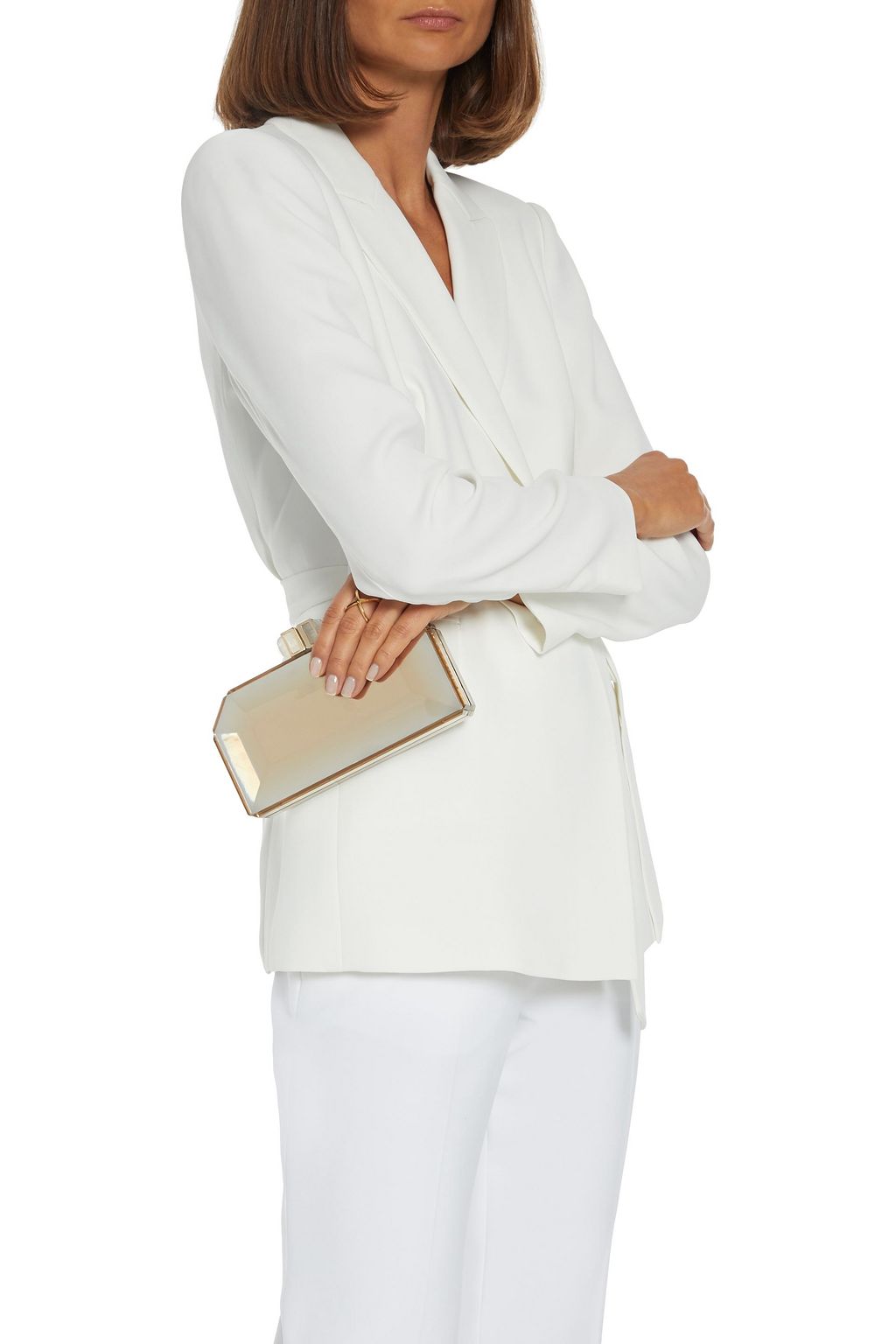 JUDITH LEIBER COUTURE Resin clutch