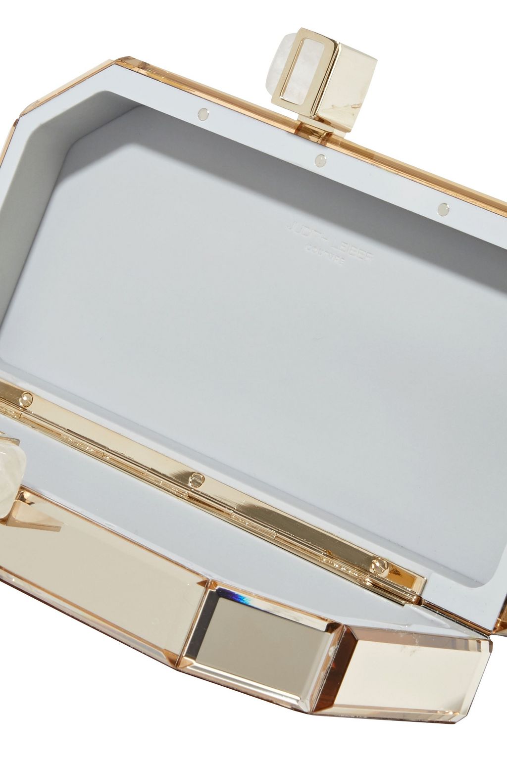 JUDITH LEIBER COUTURE Resin clutch