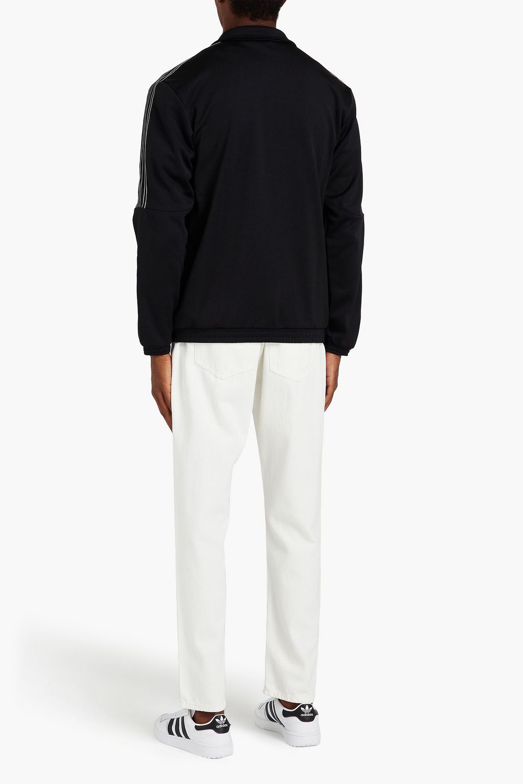 ADIDAS ORIGINALS SPRT 3-Striped striped stretch track jacket