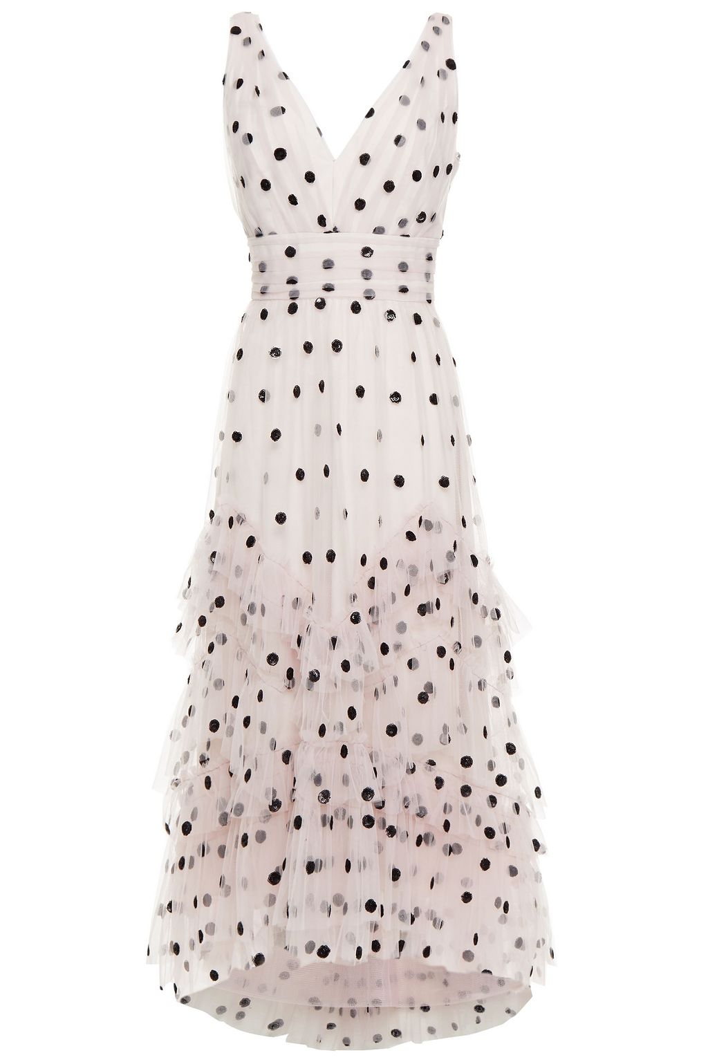 marchesa embellished tulle gown