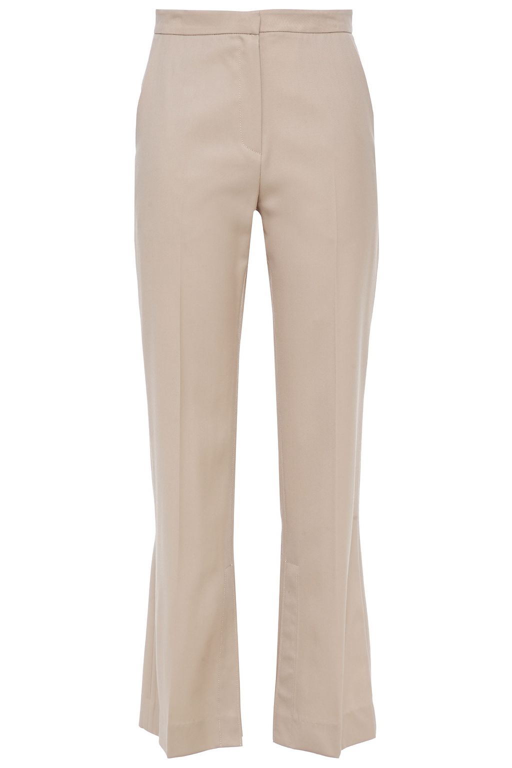 flared pants beige