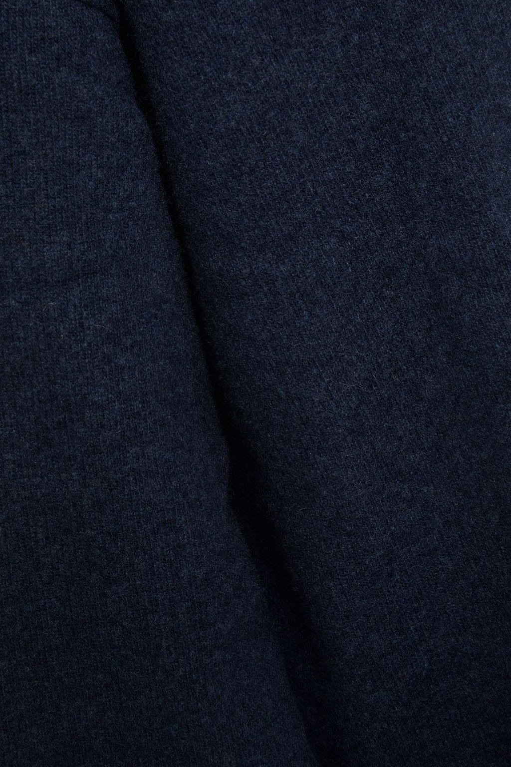 JAMES PERSE Mélange wool and cashmere-blend cardigan