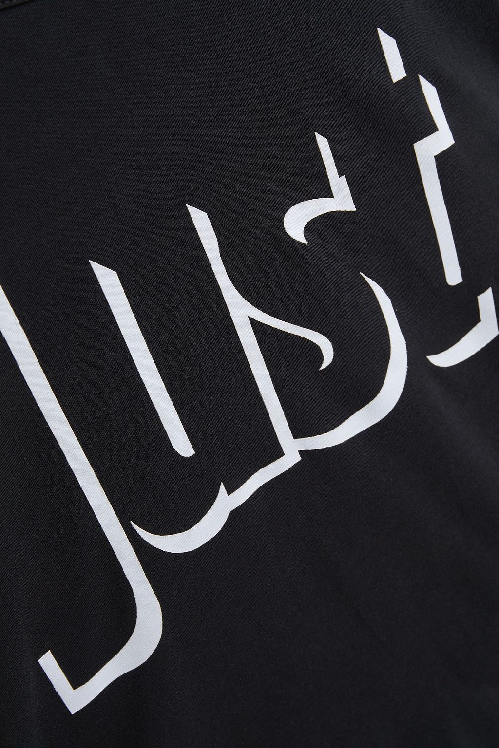JUST CAVALLI Printed cotton-jersey T-shirt