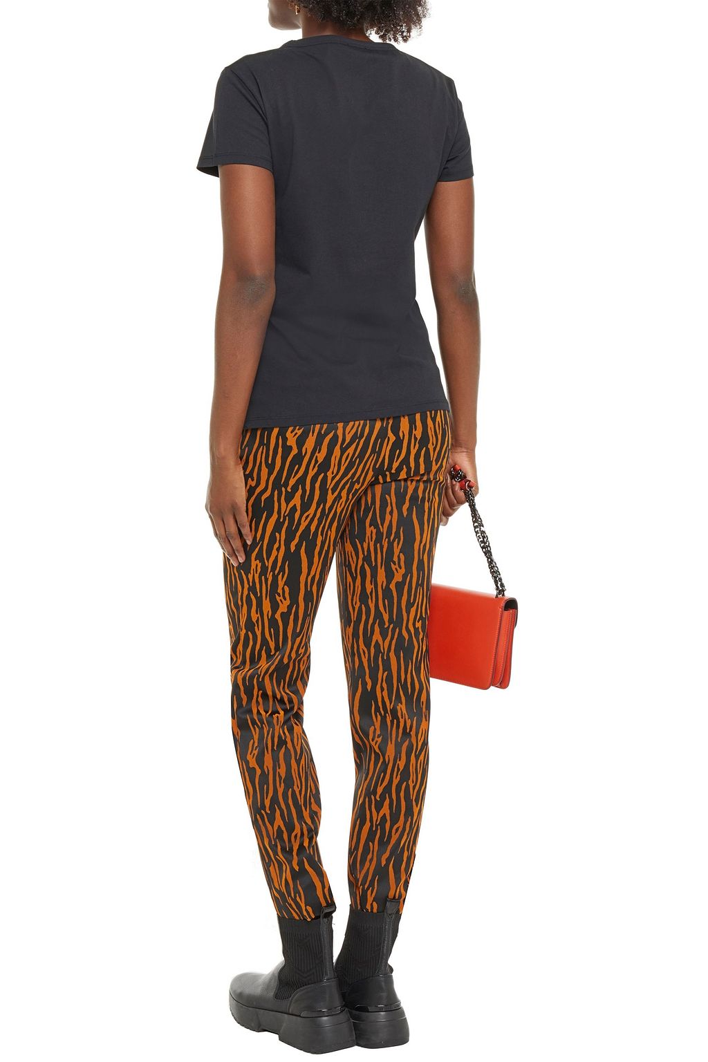 JUST CAVALLI Printed cotton-jersey T-shirt