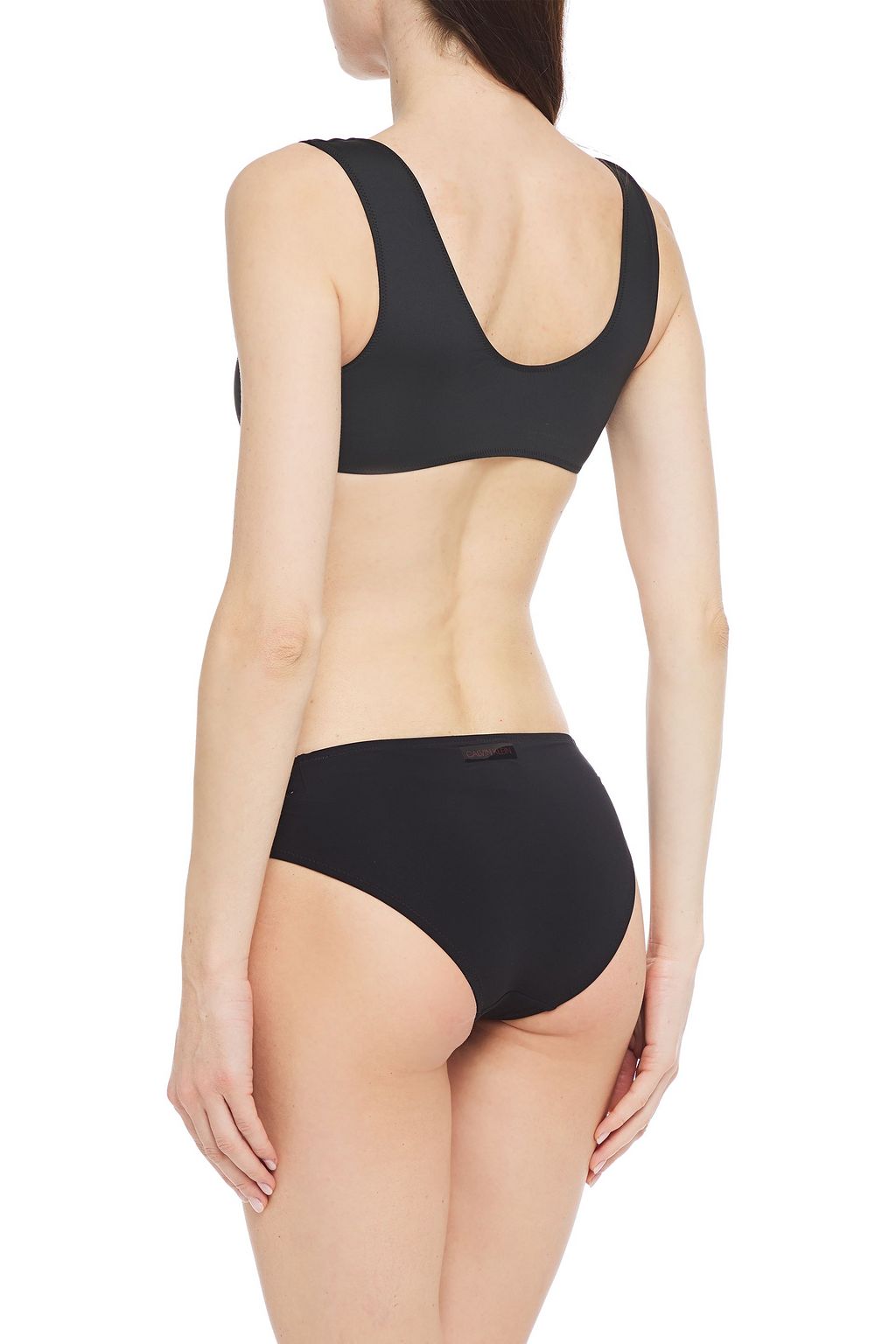 CALVIN KLEIN Lace-up low-rise bikini briefs