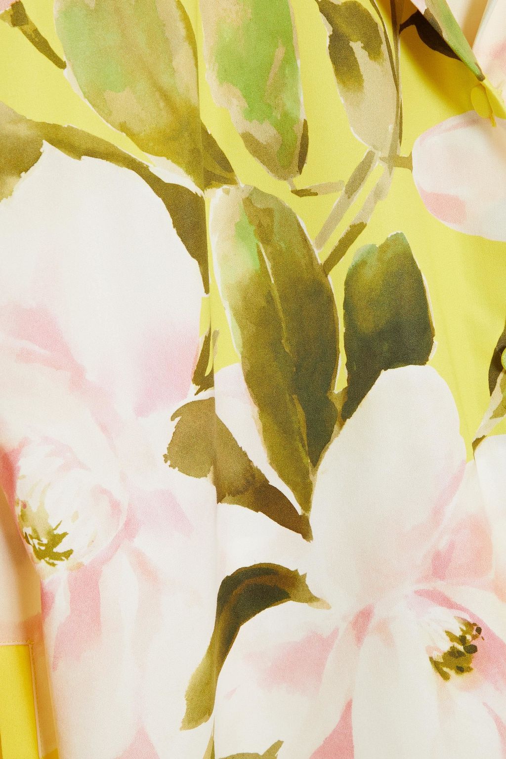VALENTINO GARAVANI Floral-print cotton and silk-blend jacket