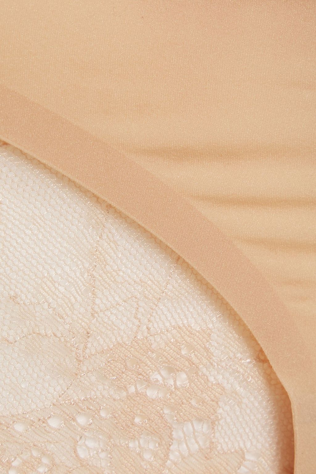 STELLA MCCARTNEY Lace and stretch-jersey low-rise briefs