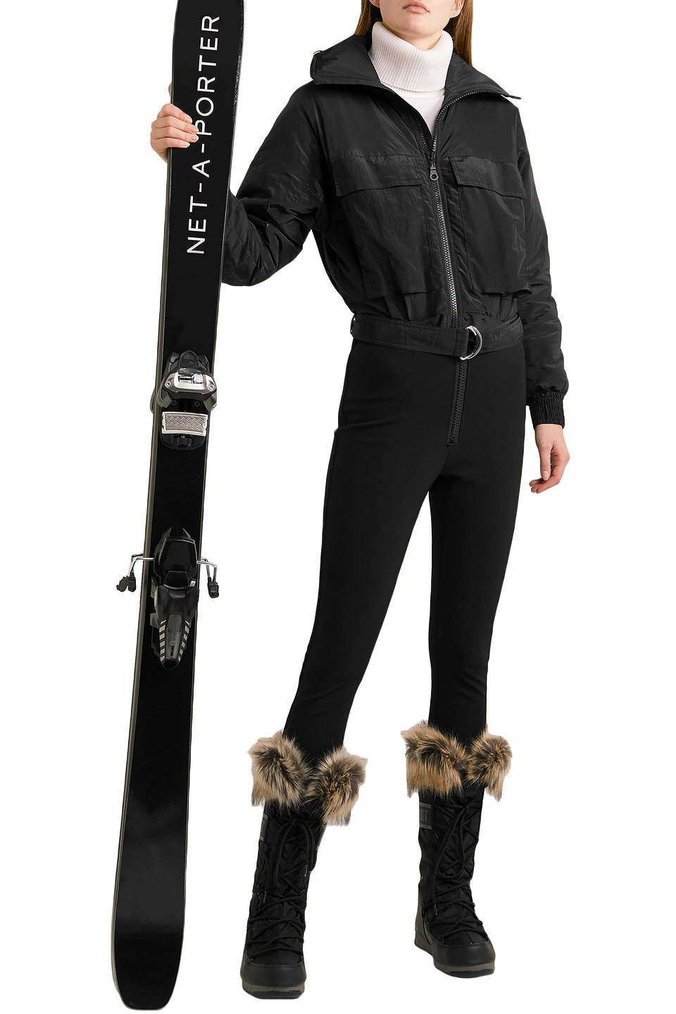 Cordova Telluride Convertible Paneled Ski Suit In Black ModeSens