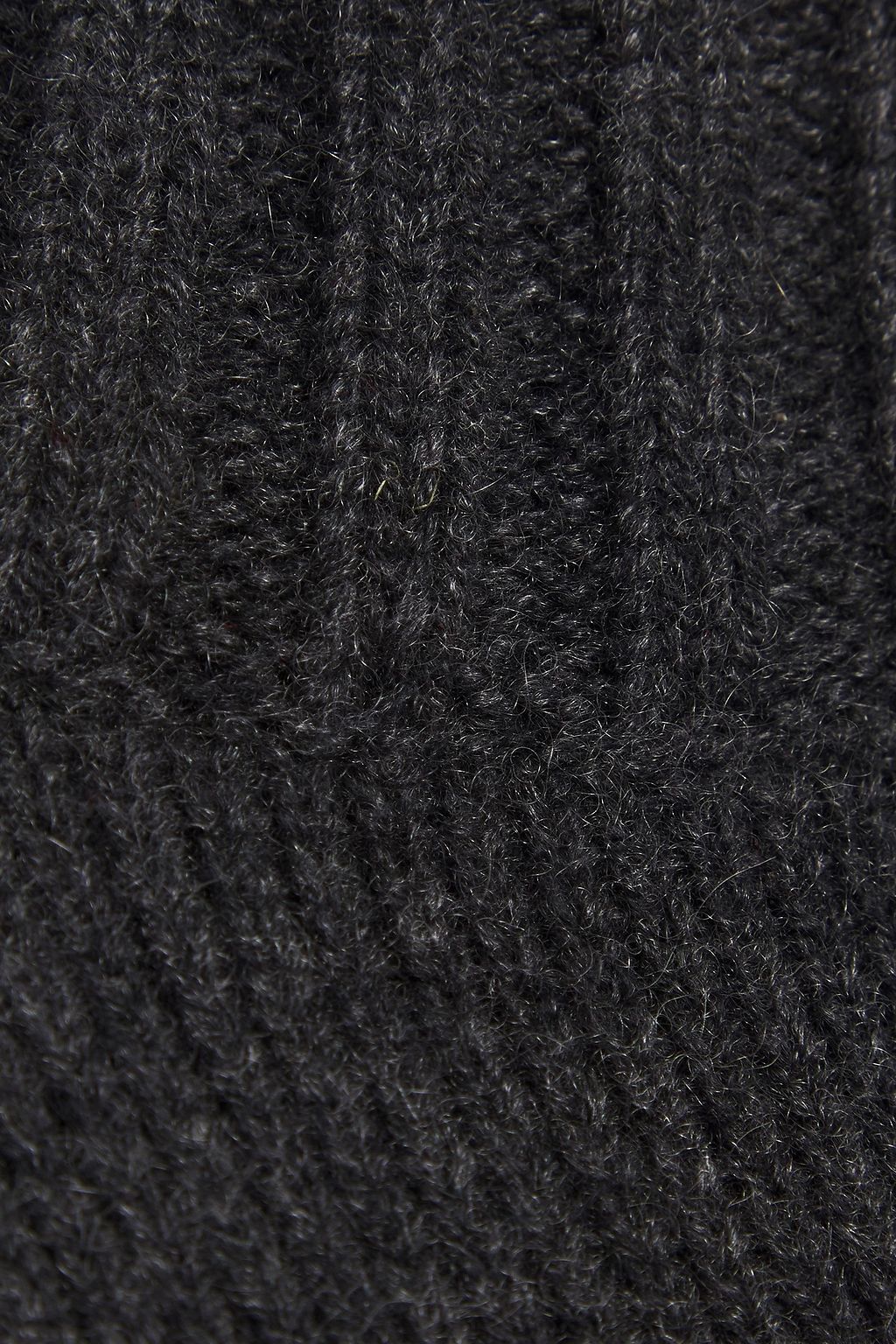 LE KASHA Mélange cashmere midi dress