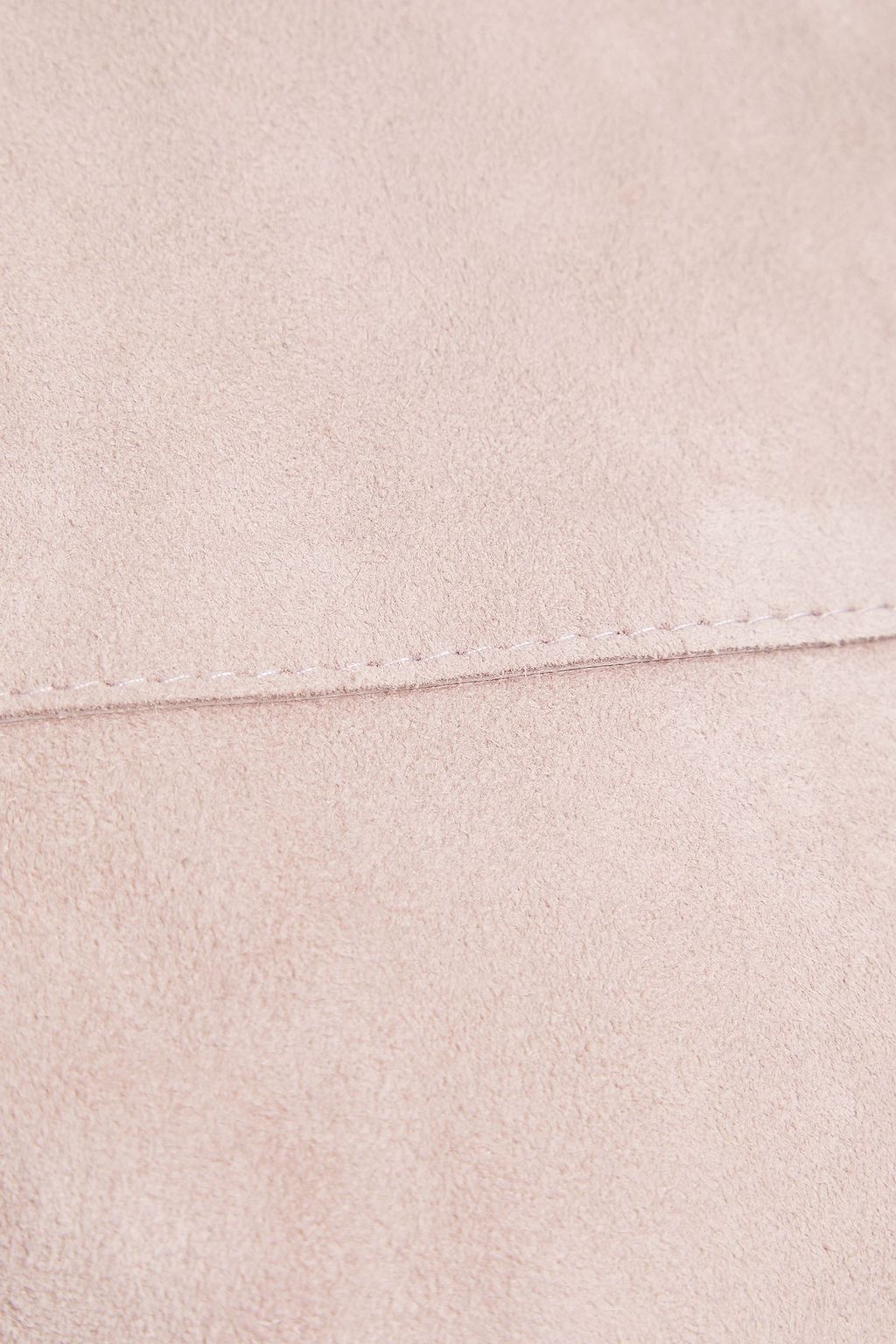 THE ROW Paneled suede jacket