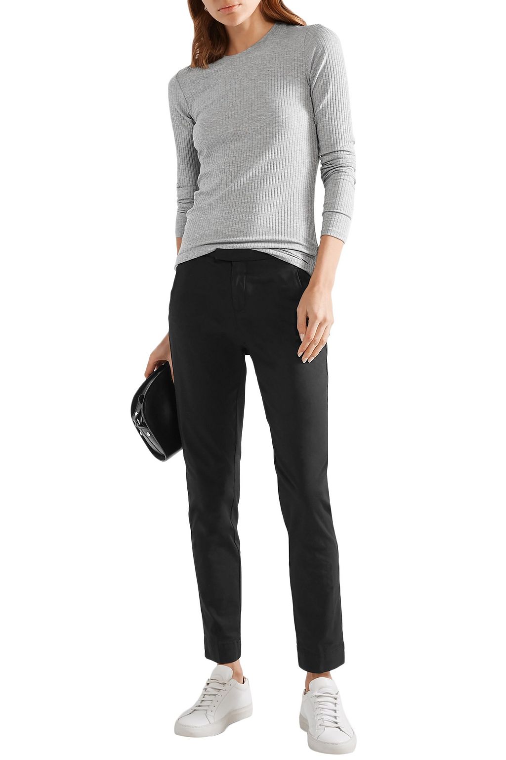 ATM ANTHONY THOMAS MELILLO Stretch-cotton twill tapered pants