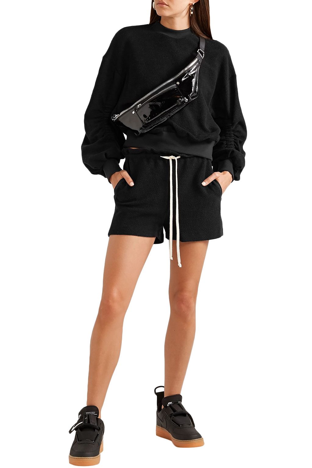 TWENTY MONTRÉAL Sunnyside cotton-blend terry shorts