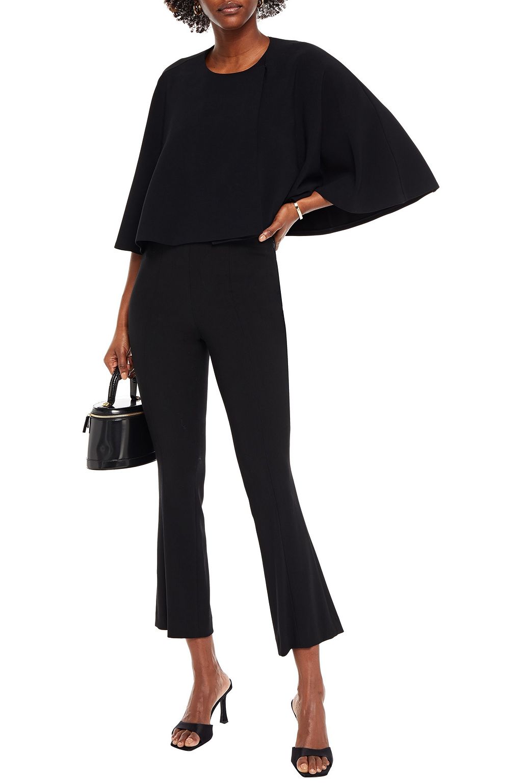 THE ROW Marcy stretch-cady cape