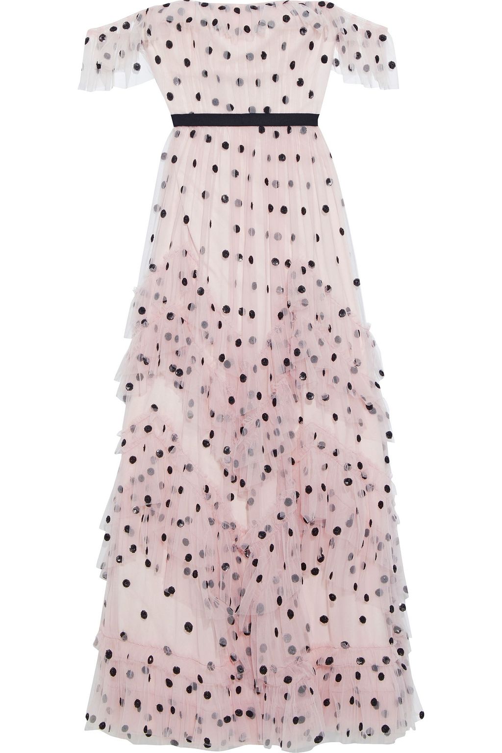 polka dot sequin dress