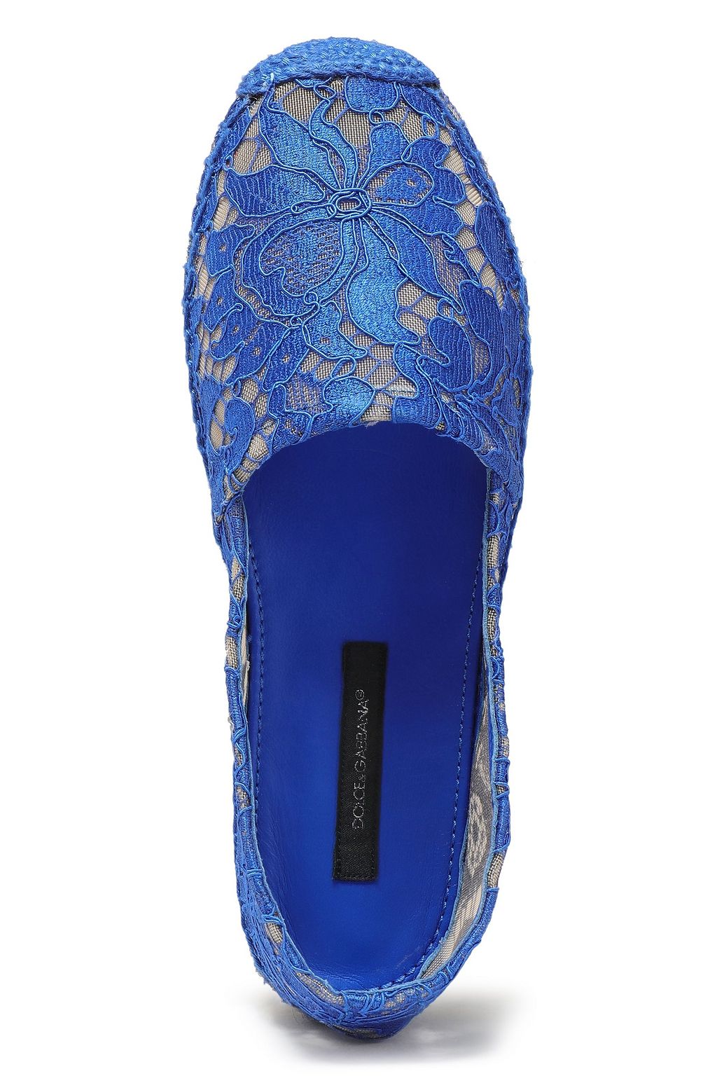 DOLCE&GABBANA Corded lace espadrilles