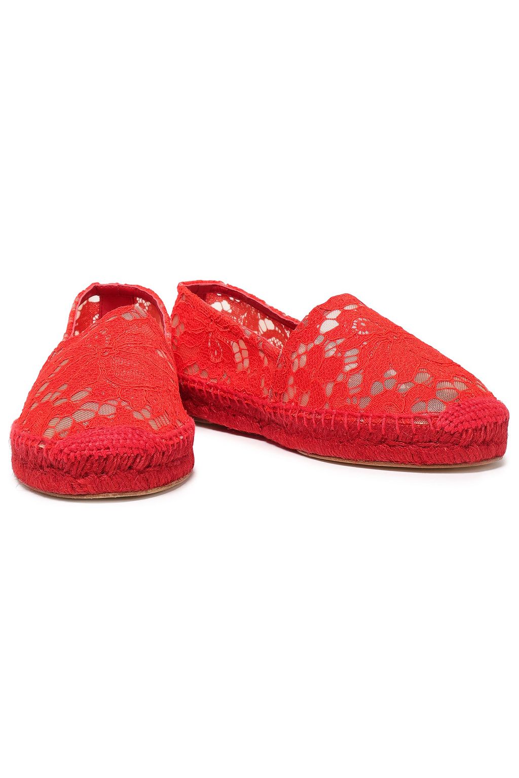 DOLCE&GABBANA Corded lace espadrilles