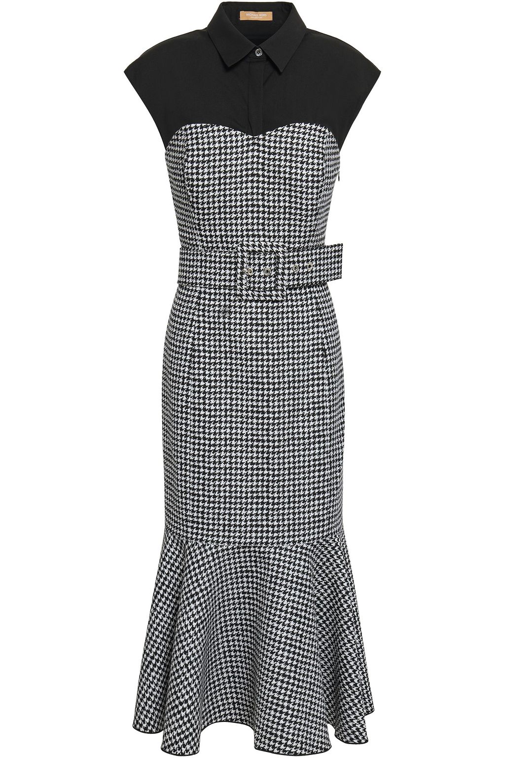 michael kors houndstooth dress
