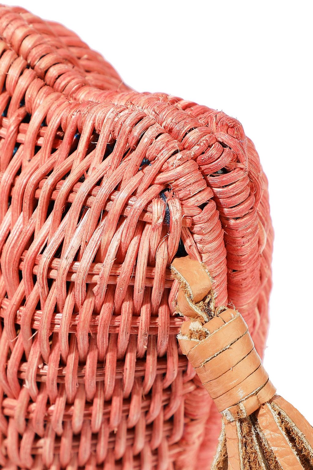 KAYU Jane wicker clutch