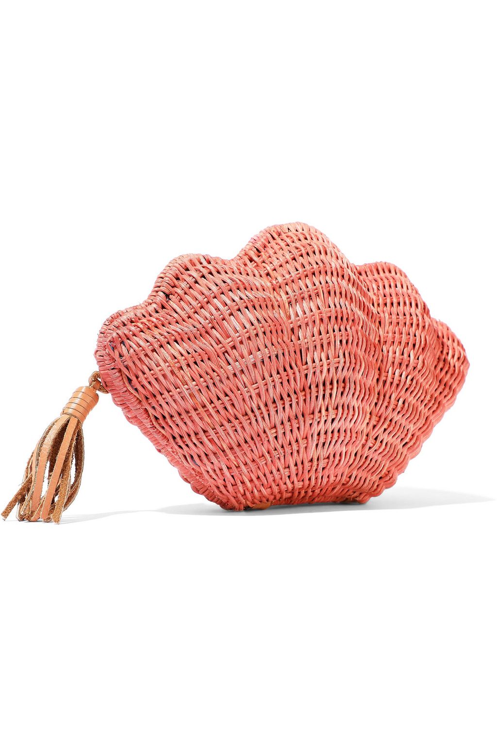 KAYU Jane wicker clutch