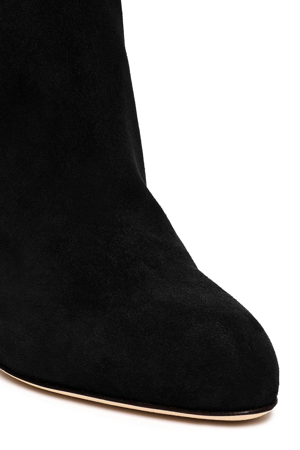 SERGIO ROSSI Suede knee boots